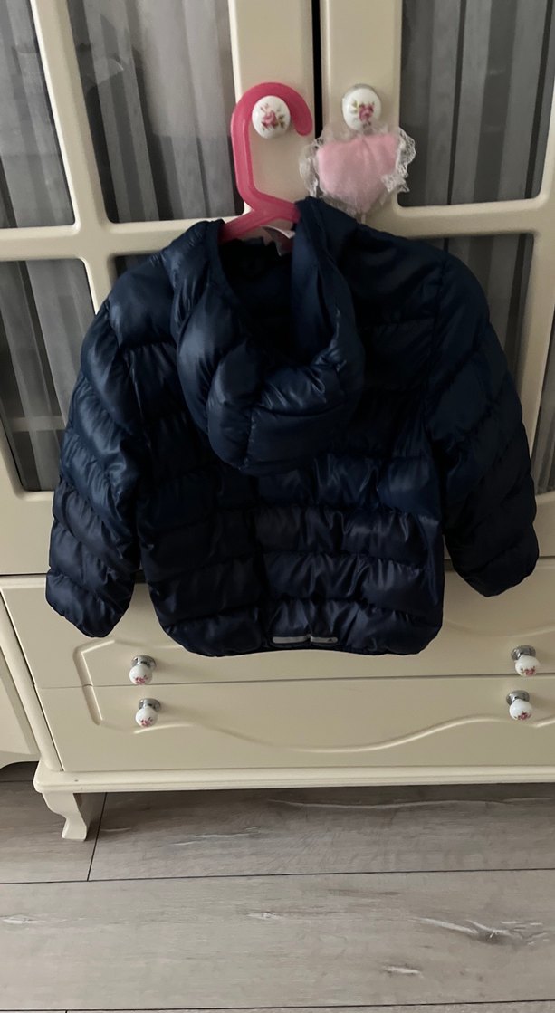 Siyah Erkek Çocuk Şişme Mont - Görsel 3