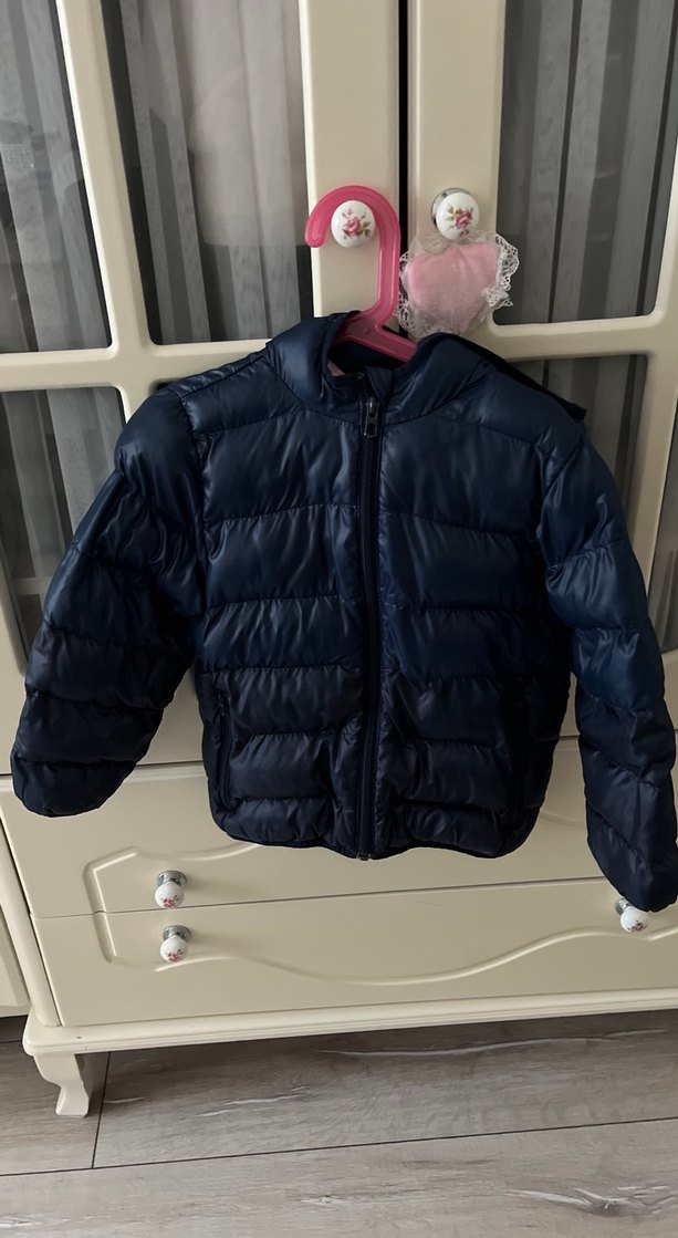 Siyah Erkek Çocuk Şişme Mont - Görsel 2