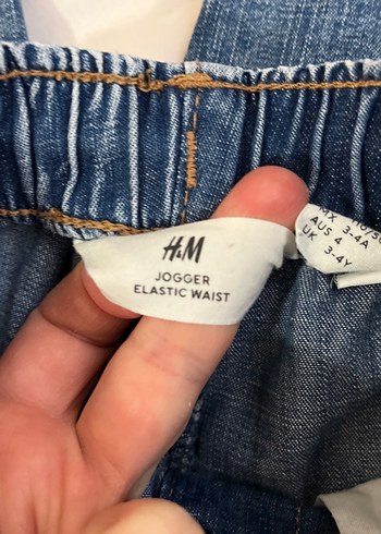 Erkek Çocuk Mavi Denim Rahat Kesim Pantolonlar - Görsel 12