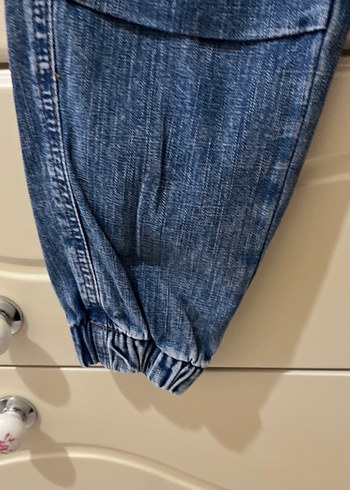 Erkek Çocuk Mavi Denim Rahat Kesim Pantolonlar - Görsel 10