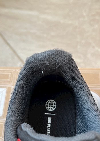 Erkek Çocuk Siyah Cırtlı Spor Ayakkabı - Görsel 6