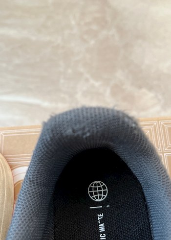 Erkek Çocuk Siyah Cırtlı Spor Ayakkabı - Görsel 7