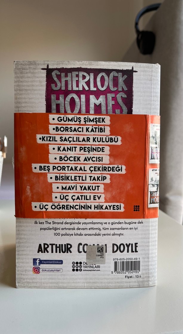 Sherlock Holmes - Üç Öğrencinin Hikayesi Kitabı - Görsel 5