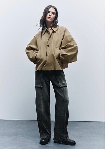 Zara Pelerin Trençkot ZW Collection