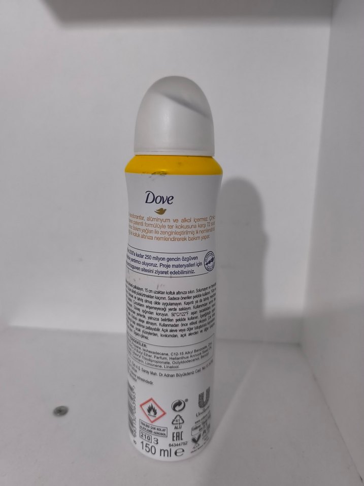 Dove Yasemin Çiçeği ve Vanilya Kadın Deodorant - Görsel 2