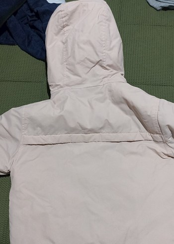 36 Beden pembe Renk pull and bear kanguru mont