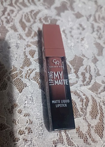 Golden Rose Mat Sıvı Ruj - Koyu Bej