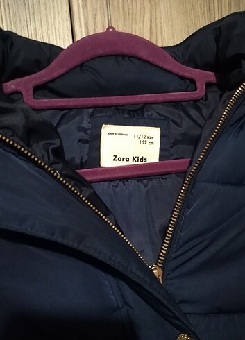 11-12 Yaş Beden Zara şişme mont