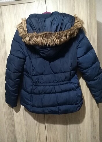 11-12 Yaş Beden lacivert Renk Zara şişme mont