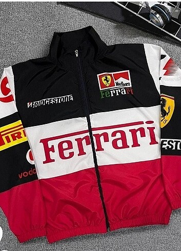 Ferrari Dijital Baskılı  Rüzgarlık