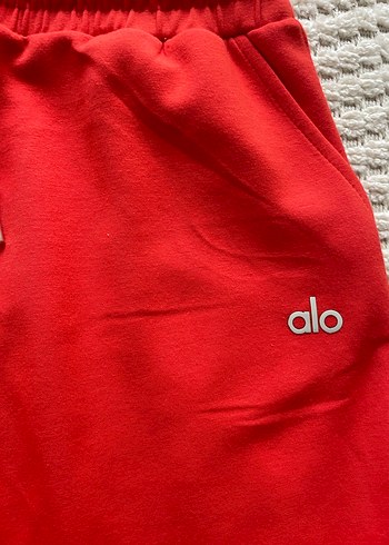 Kırmızı Rahat Kesim Kadın Eşofman Altı - Görsel 3