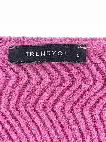 l Beden pembe Renk Trendyol & Milla Kazak / Triko %70 İndirimli.