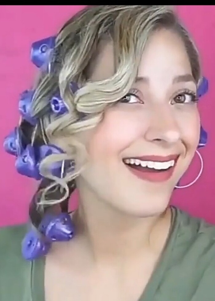 10 Adet Mantar Silikon Curler Seti - Görsel 3