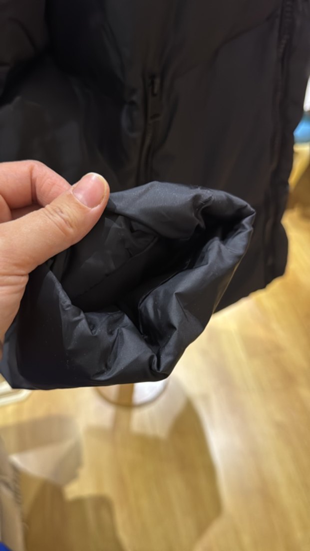 Siyah Parlak Kadın Midi Kışlık Mont - Görsel 5