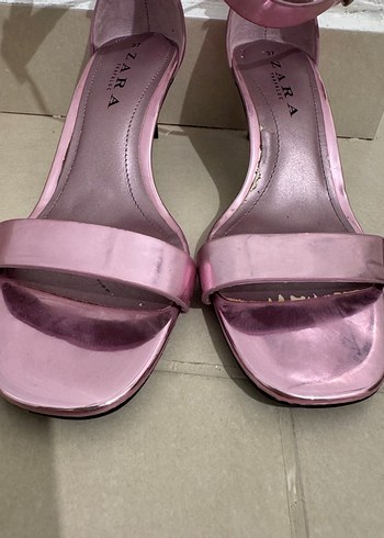 Zara topuklu ayakkabı - Görsel 5
