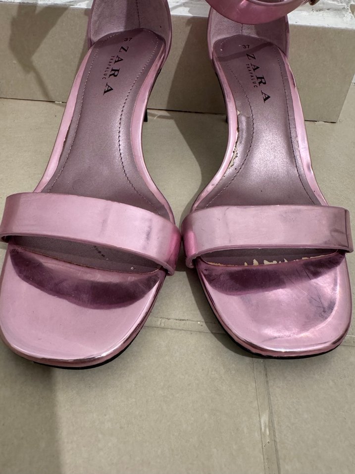 Zara topuklu ayakkabı - Görsel 5