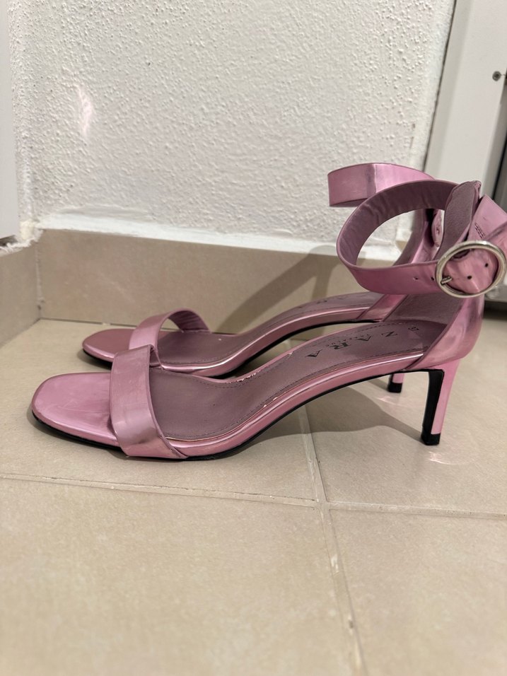 Zara topuklu ayakkabı - Görsel 3