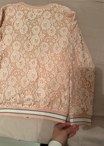 Dantelli hırka - Görsel 7