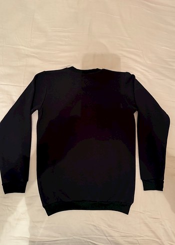 Siyah Baskılı Kız çocuk Sweatshirt - Görsel 2