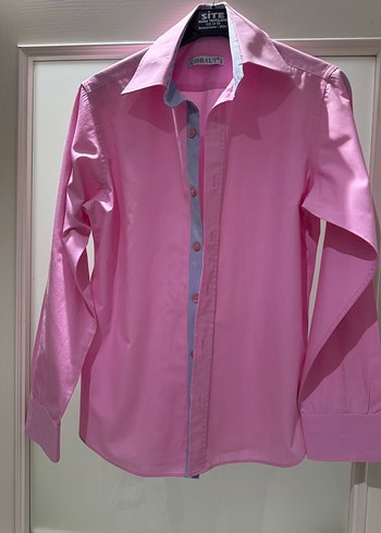 Pembe Erkek Uzun Kollu Gömlek - Görsel 2