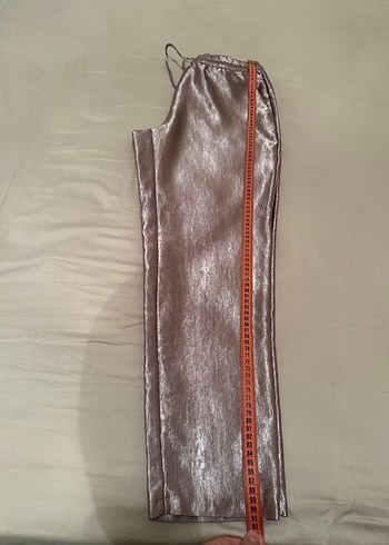 Kadın Parlak Pantolon - Görsel 5