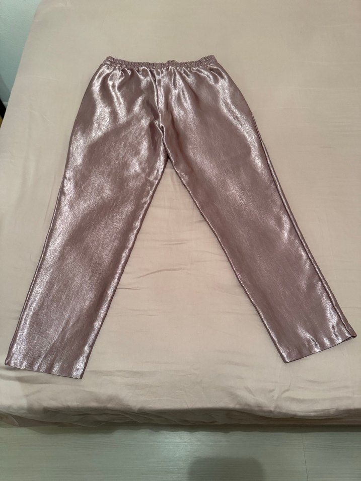 Kadın Parlak Pantolon - Görsel 2