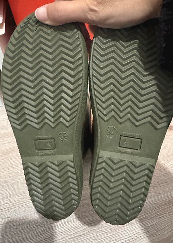 Çocuk İçin Koyu Yeşil Lastik Bot - Görsel 6