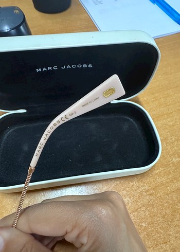 Marc Jacobs Pembe Parlak Kadın Gözlüğü - Görsel 5