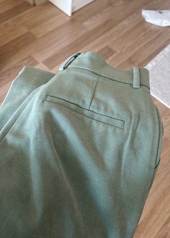 xs Beden gri Renk ZARA PANTOLON
