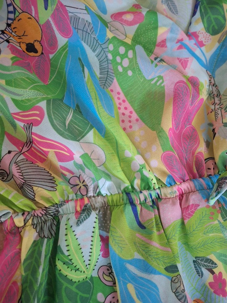 Renkli Bohem Kız Çocuk Ponco - Görsel 4