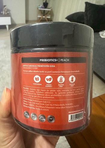 Beden Protein OCN Prebiotics+ Şeftali Aromalı 240g