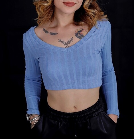 Crop bluz