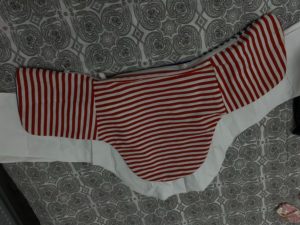 Zebra Desenli ikea mama sandalyesi yastığı - Görsel 2