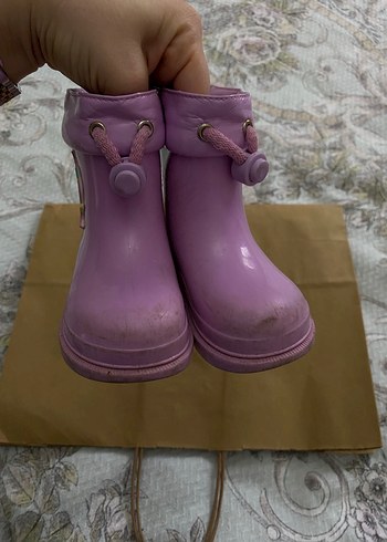 Kız Çocuk Pembe Unicorn Desenli Yağmur Çizmesi - Görsel 2