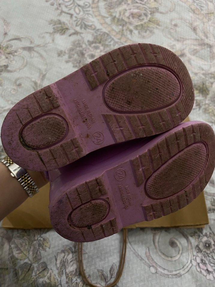 Kız Çocuk Pembe Unicorn Desenli Yağmur Çizmesi - Görsel 5