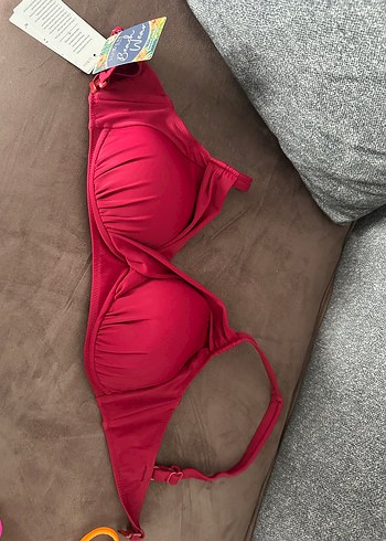 40 Beden pembe Renk Toparlayıcı Suwen Bikini Üstü