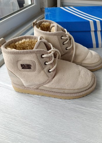 Bej Süet Kadın Dolgu Topuk Bot - Görsel 3