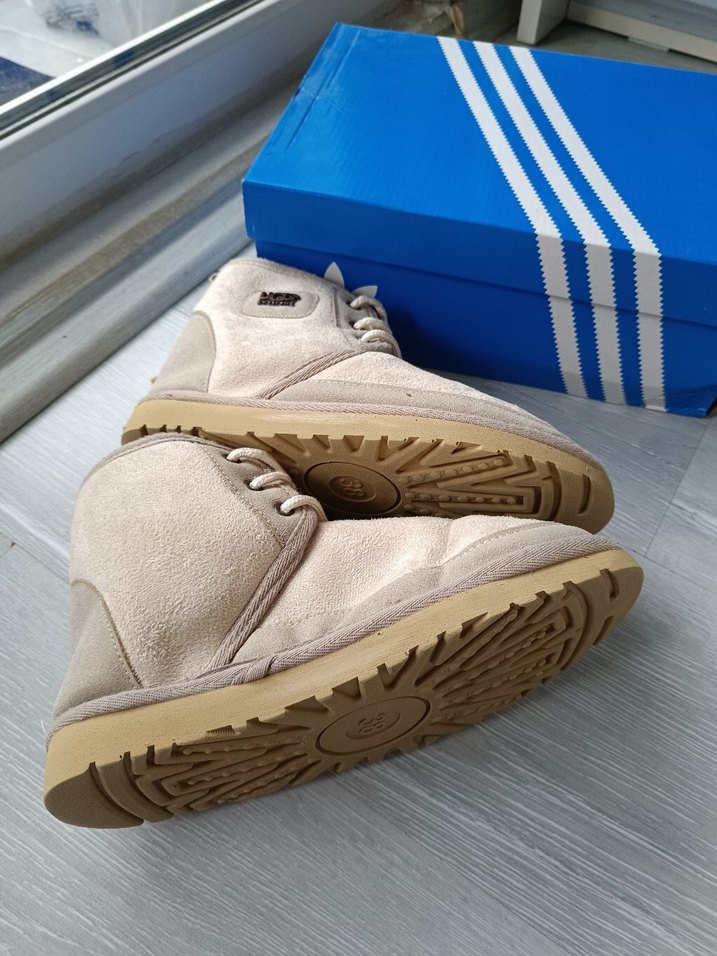 Bej Süet Kadın Dolgu Topuk Bot - Görsel 2