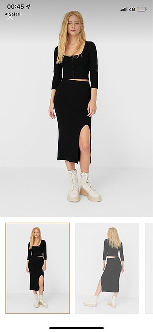 Stradivarius tiriko etek