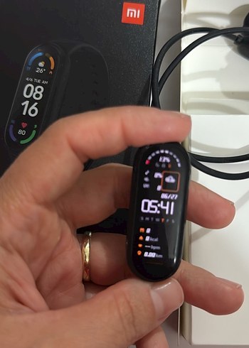 Mi Smart Band 6 Siyah Akıllı Bileklik - Görsel 4