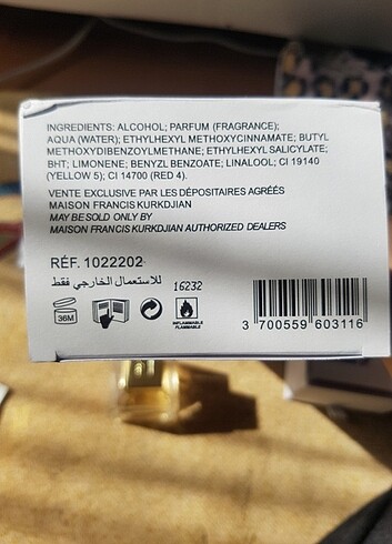 Baccarat parfüm - Görsel 6