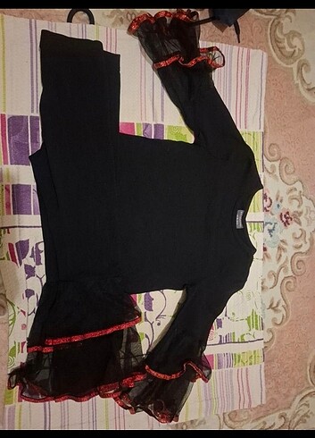 5 Yaş Beden siyah Renk Kız çocuk takım