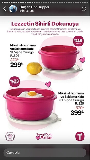 2lt saklama ve çırpma kabı