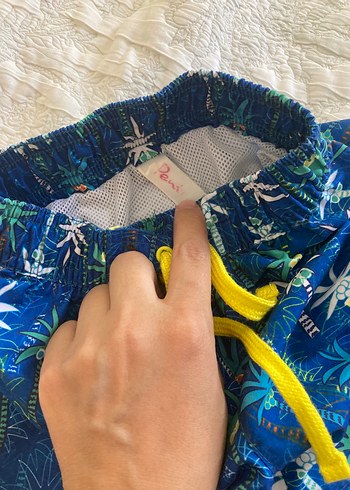 Erkek Çocuk Renkli deniz şortu mayo - Görsel 4