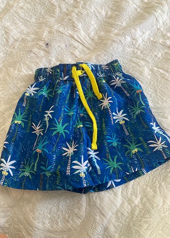 Erkek Çocuk Renkli deniz şortu mayo - Görsel 6