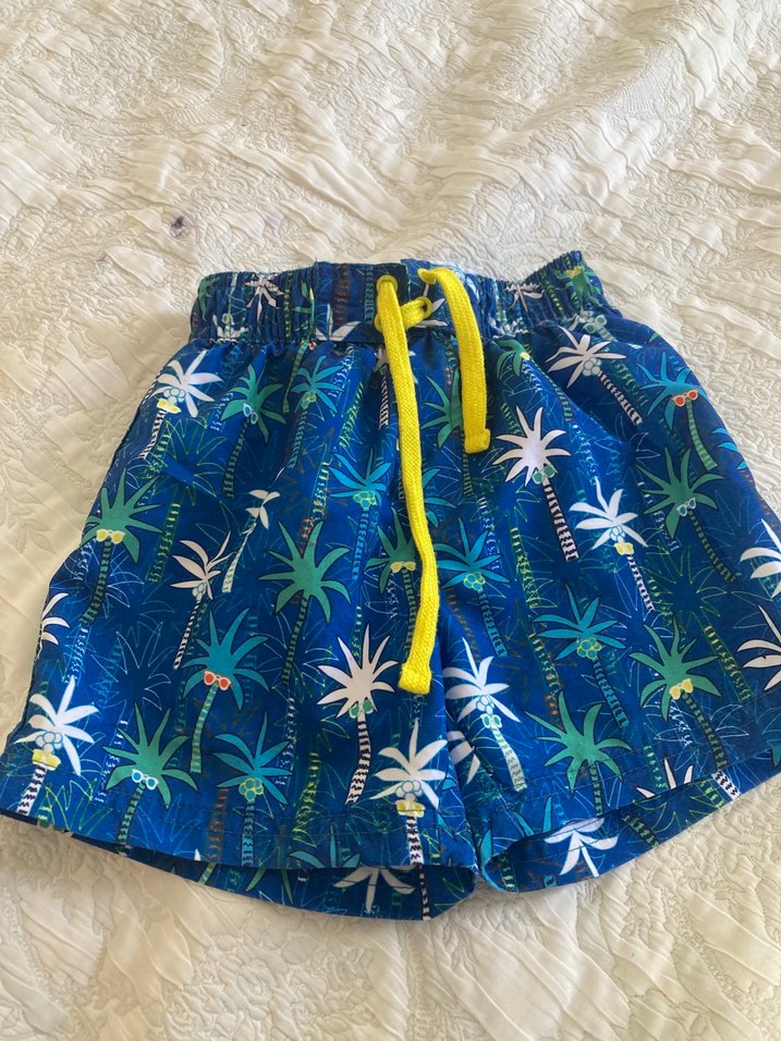 Erkek Çocuk Renkli deniz şortu mayo - Görsel 5