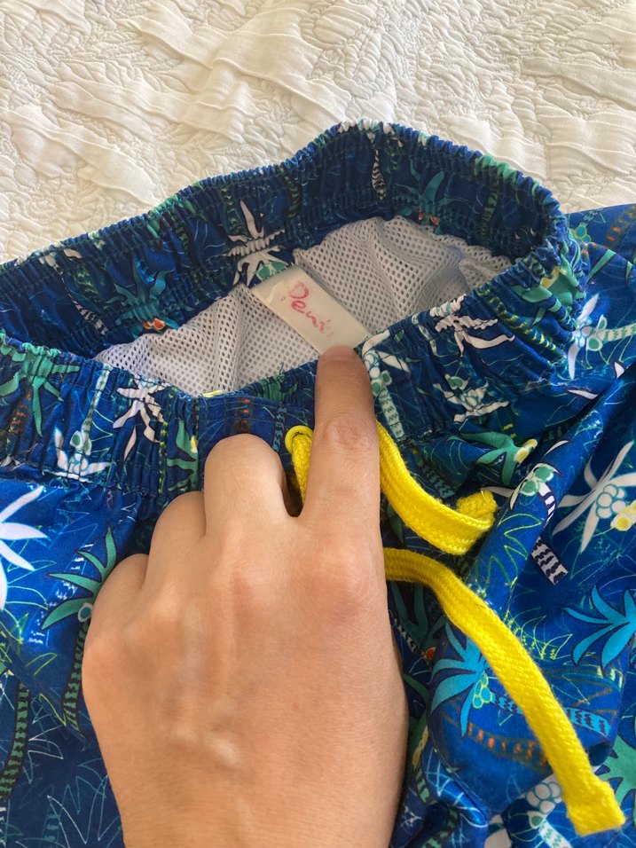 Erkek Çocuk Renkli deniz şortu mayo - Görsel 4