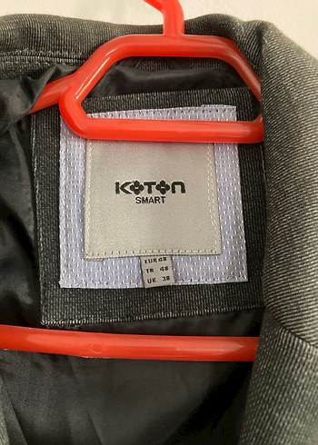 Mono yaka füme erkek ceket - Görsel 6