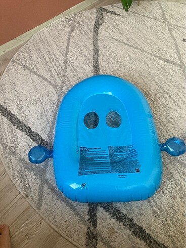 Decathlon Şişme bebek simidi mavi shark