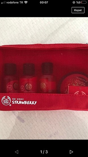 The Body Shop Strawberry Set